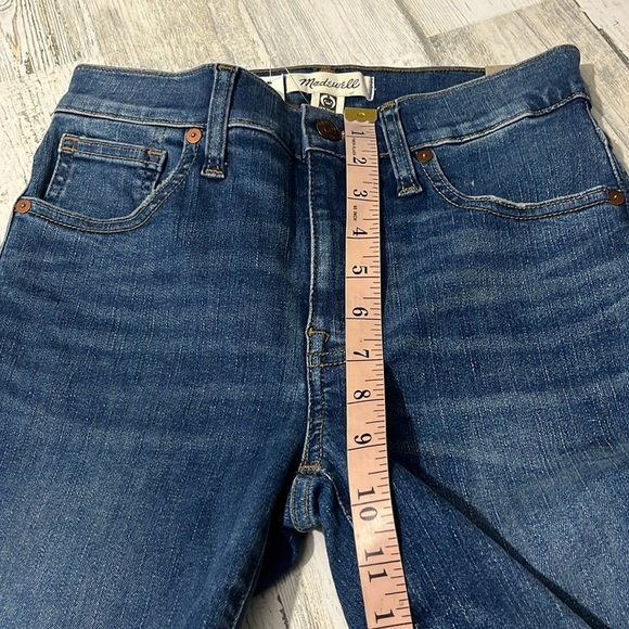 Madewell 9” Mid-Rise Skinny Jeans Size 25T.  NWT - Picture 11 of 12